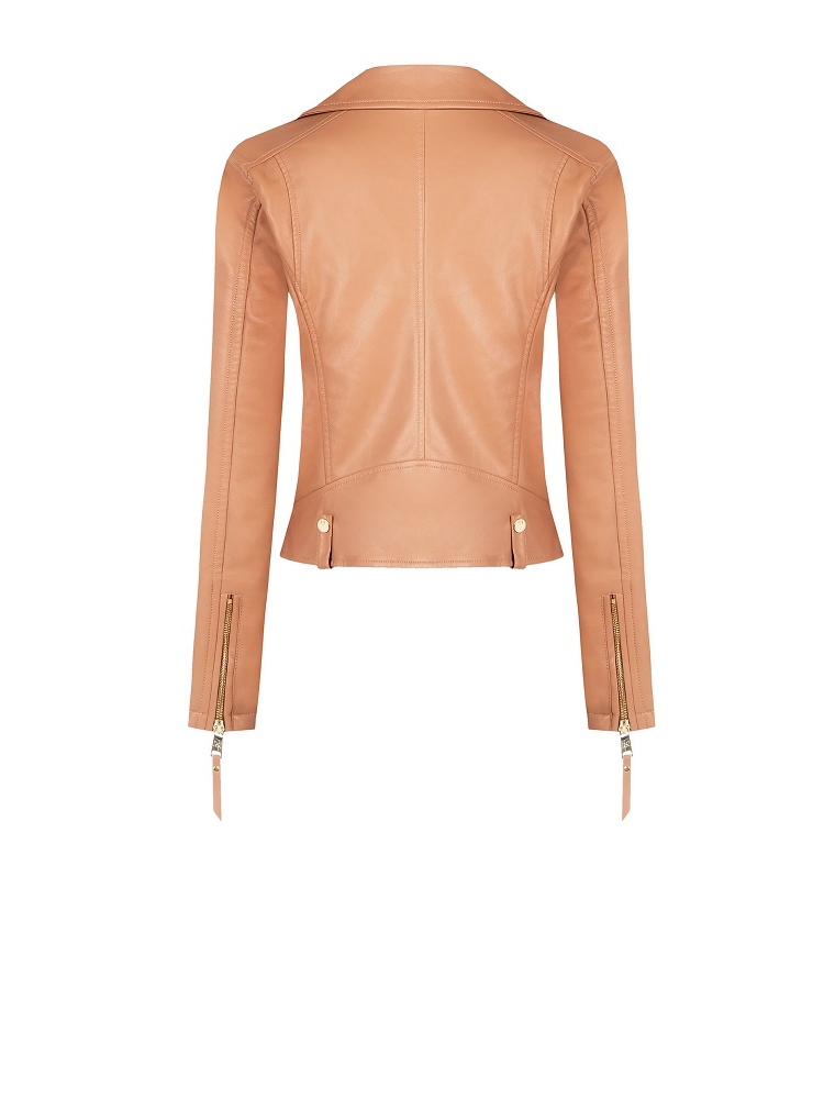 CHAQUETA MOTERA ECOPIEL