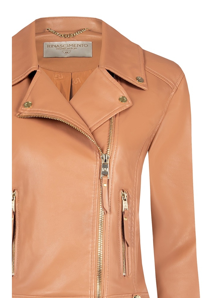 CHAQUETA MOTERA ECOPIEL