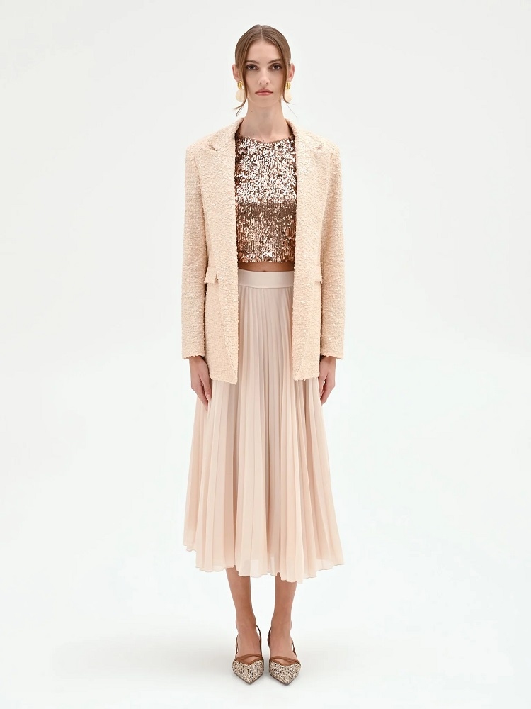 BLAZER CON LENTEJUELAS