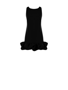 VESTIDO VOLANTE S/MANGAS