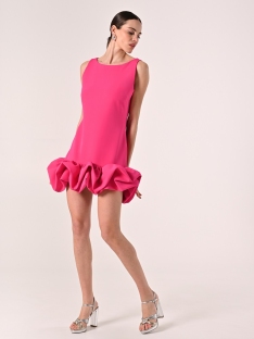 VESTIDO VOLANTE S/MANGAS