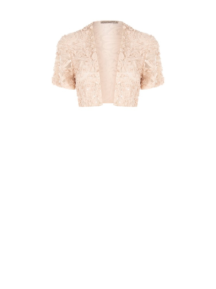 BOLERO HOJAS RECORTADAS