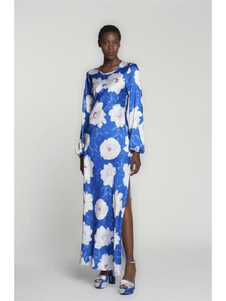 VESTIDO LARGO EST FLORES