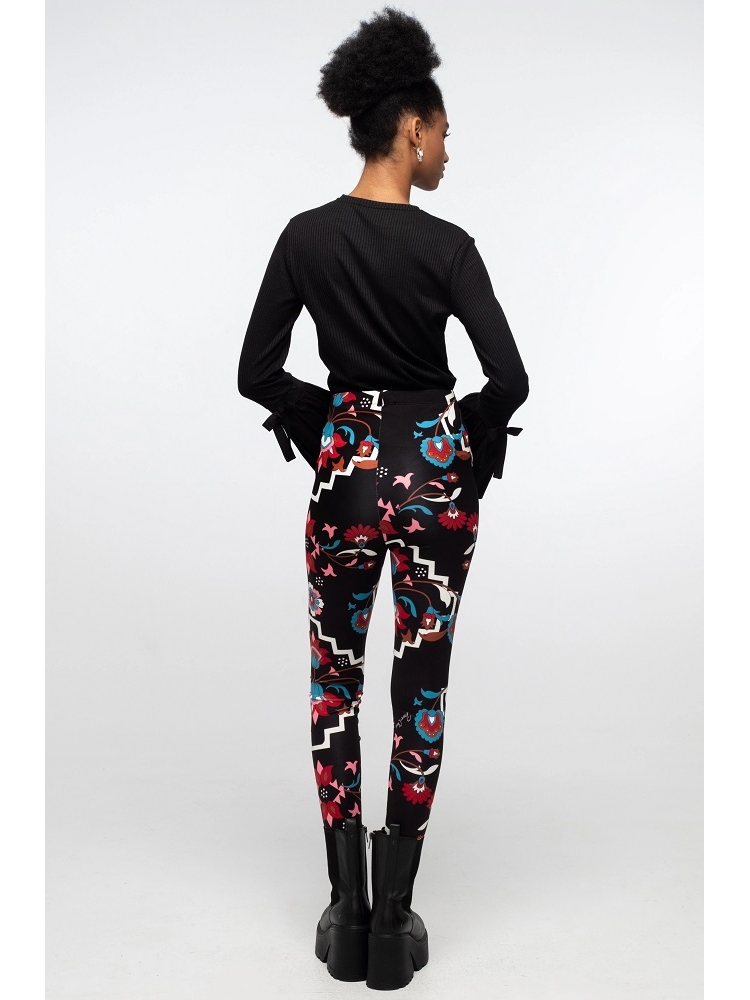 LEGGINS EST GEOMETRICOFLORAL