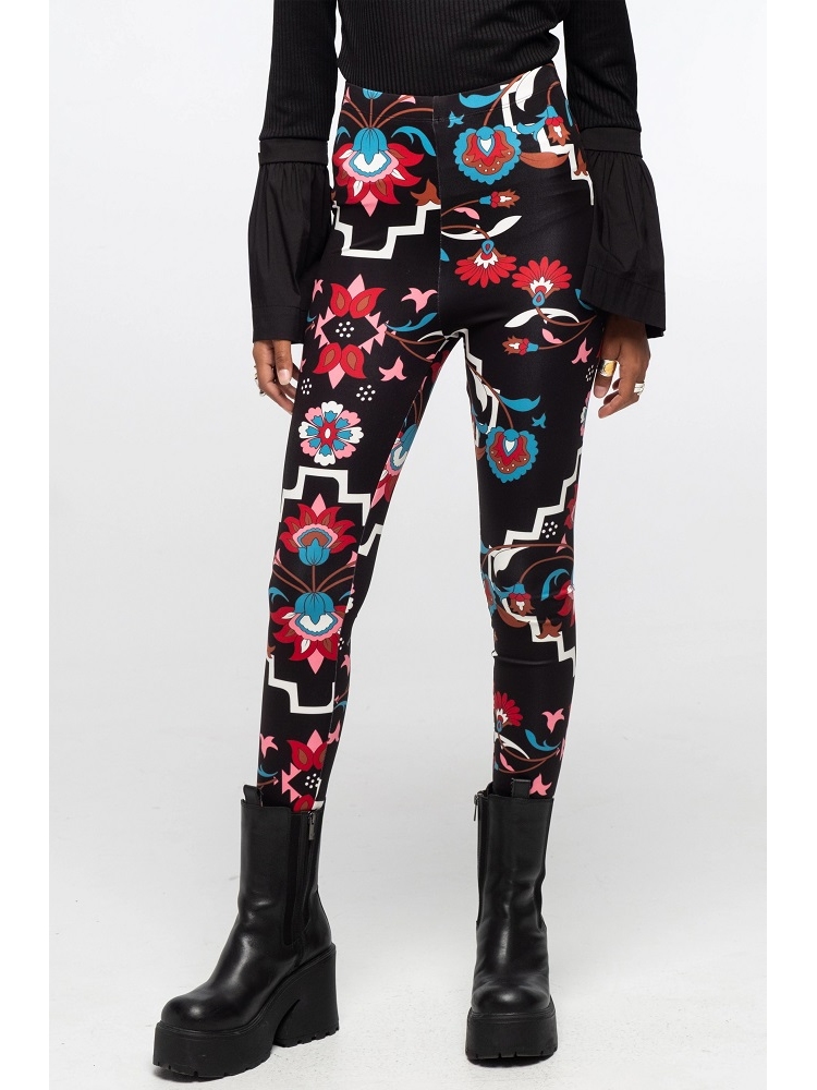 LEGGINS EST GEOMETRICOFLORAL