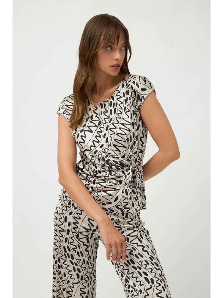 CAMISETA SATINADA EST. CLLO.REDONDO