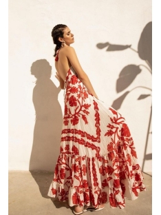 VESTIDO TIRANTES PICO FLORES