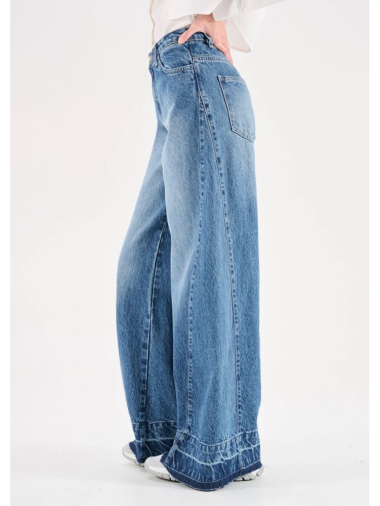 PANTALON VAQUERO PALAZZO