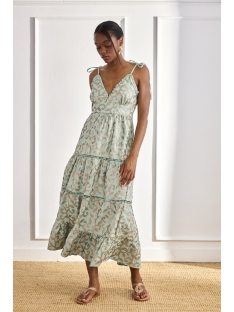 VESTIDO LARGO TIRANTES ESC.PICO LENTEJUE