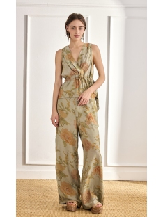 TOP EST ESCOTE PICO Y ANUDADO EN CINTURA