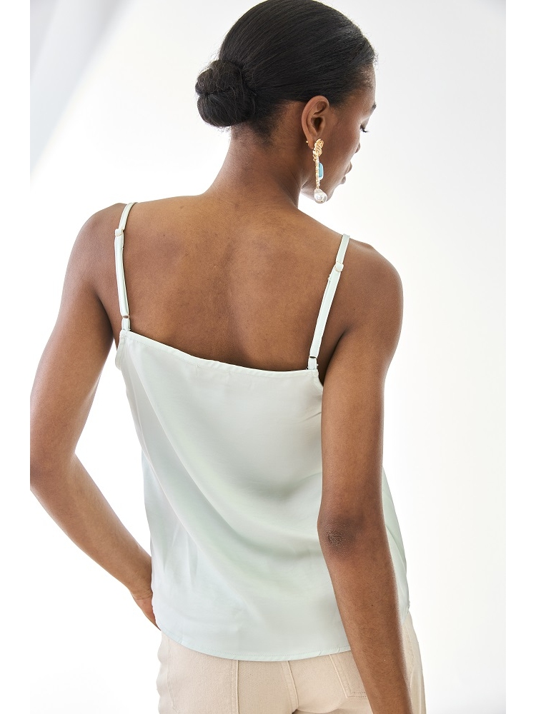 TOP TIRANTES BLONDA EN ESCOTE