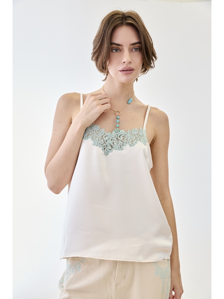 TOP TIRANTES BLONDA EN ESCOTE 2