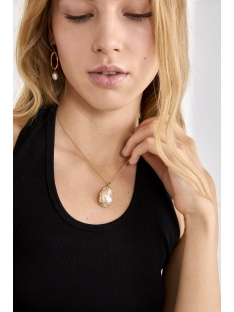 COLGANTE LARGO PERLA BARROCA