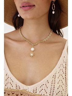 COLLAR CADENA ESLABONES CON COLGANTE EST