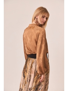 BLUSA EST ORIENTAL SATINADA LISO FLOR