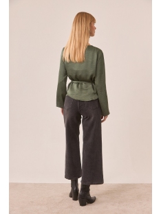 BLUSA CRUZADA SATINADA