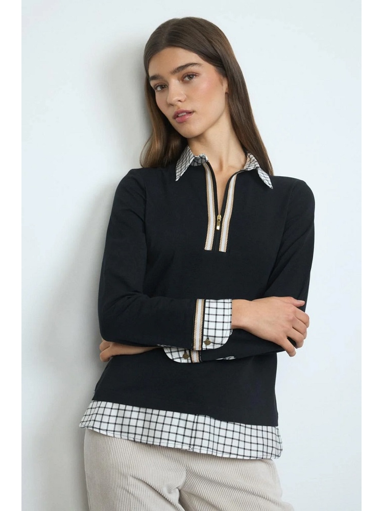 POLO PUNTO ELASTICO CLLO.CAMISERO