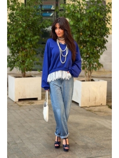 SUDADERA ENCAJE BAJO