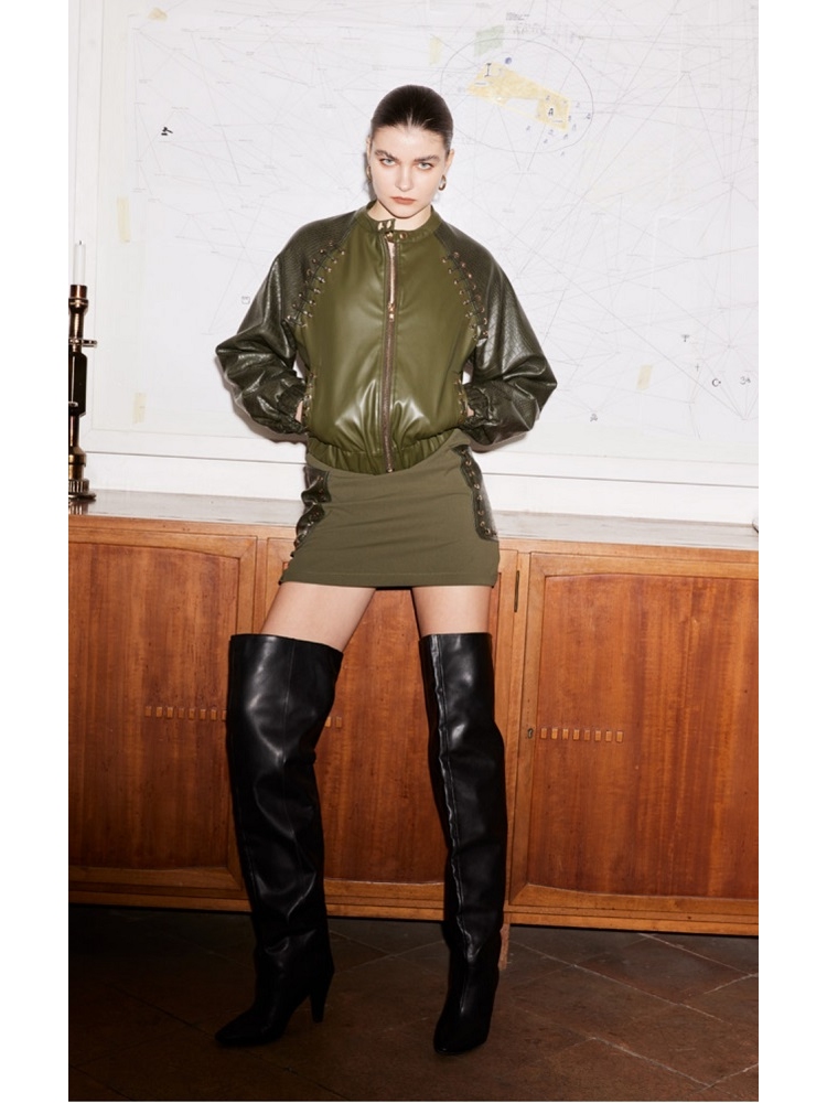 CHAQUETA PIEL SERPIENTE