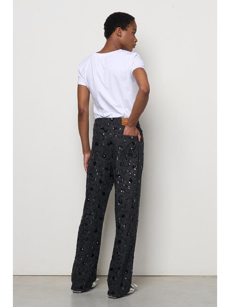 PANTALON VAQUERO LENTEJUELAS