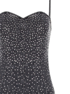 VESTIDO VAQUERO STRASS