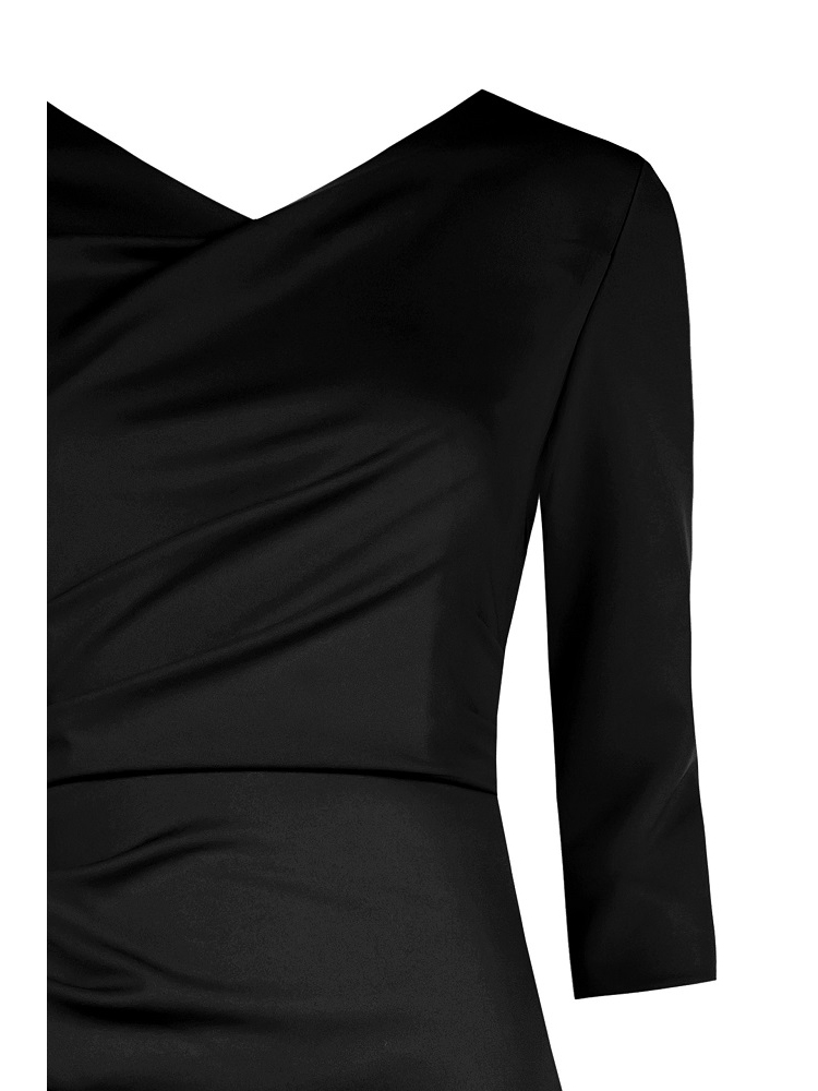 VESTIDO TUBO DRAPEADO