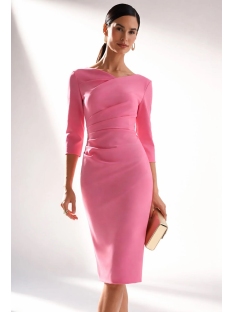 VESTIDO TUBO DRAPEADO