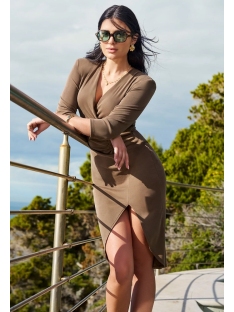 VESTIDO PUNTO CANALE