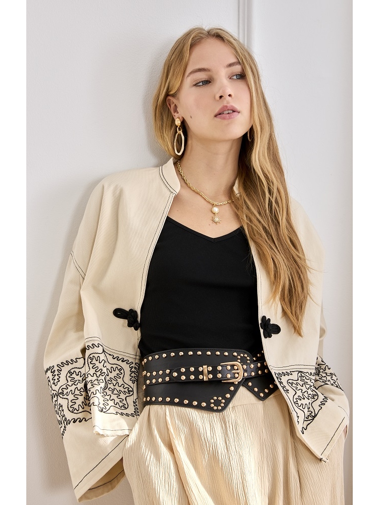 CINTURON FAJIN CON TACHUELAS