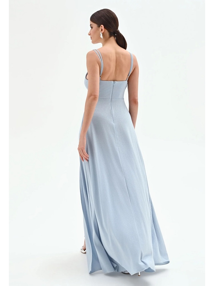 VESTIDO LARGO PUNTO LUREX