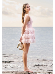 VESTIDO CORTO FALDA TUL