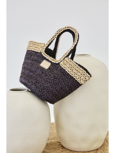 BOLSO CAPAZO RAFIA Y LUREX