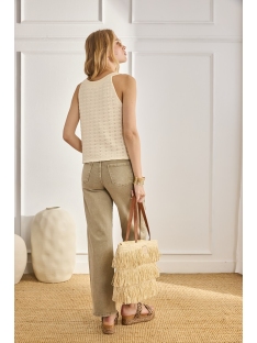 SHOPPER RAFIA Y FLECOS ASA Y TIRA PIEL