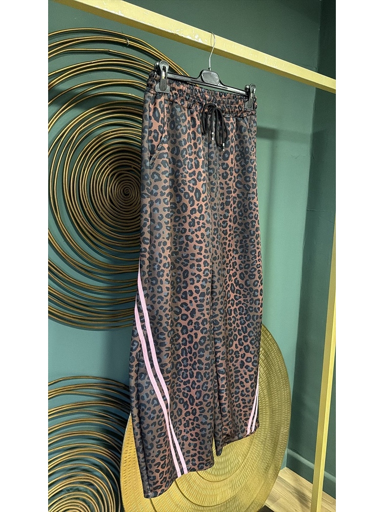 PANTALON LEOPARDO RAYA LATERAL