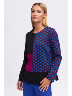 TOP ESCOTE REDONDO MULTICOLOR