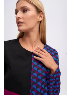 TOP ESCOTE REDONDO MULTICOLOR